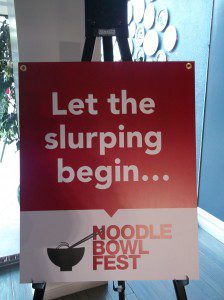 Noodle Bowl Fest 2013
