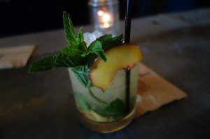 Get Lucky (Old Tom Gin, Peaches, Mint, Apricot Liquor) (2)