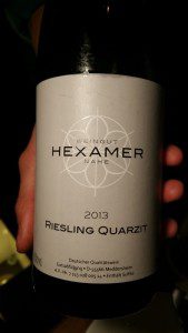 Hexamer 2013 Riesling, Quartzit, Nahe, Germany