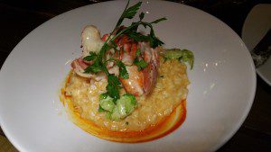 Lobster Risotto, Brussels Sprouts
