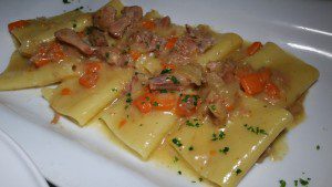 Paccheri Alla Genovese with braised veal shank ragout