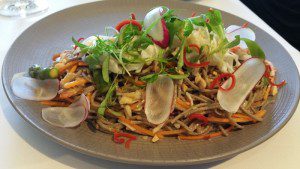 Chilled Crab Soba